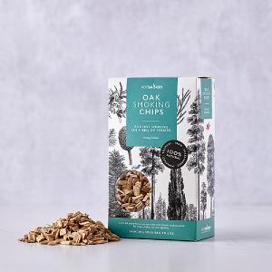 Hot Smoked Oak Smoking Chips 400g