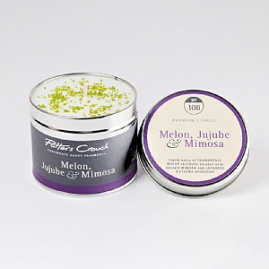 Potters Crouch Melon Jujube & Mimosa Tin Candle 