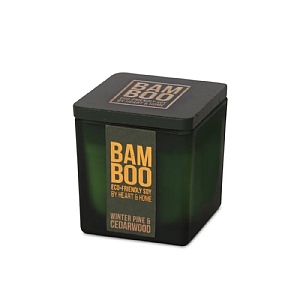 Bamboo Winter Pine & Cedarwood Small Jar Candle
