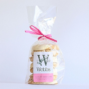 Webbs Dipped White Chocolate and Raspberry Oaties