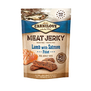 Carnilove Meat Jerky Lamb With Salmon Fillet 100g