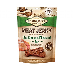Carnilove Meat Jerky Chicken Pheasant Bar 100g