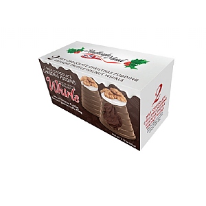 Hadleigh Maid Christmas Pudding Walnut Whirls Twin Pack 90g