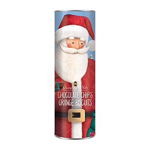 Grandma Wilds Giant Santa & Reindeer Biscuit Tube 200g