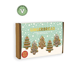 Treat Kitchen Decorate Your Own Gingerbread - Xmas Trees 158g