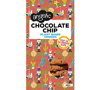 Angelic Bakery Vegan Festive Chocolate Chip Cookies