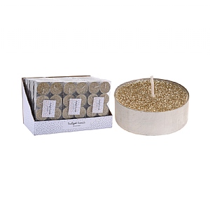 Gold Tealights Set of 8