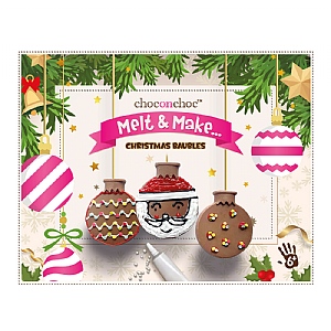 Choc on Choc Melt & Make Bauble Kit 300g