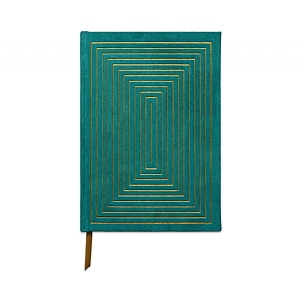 Designworks Ink Hard Suede Journal Pocket - Green