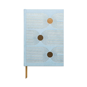 Designworks Ink Hard Suede Journal Pocket - Blue