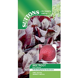 Suttons Beetroot Bulls Blood Seeds