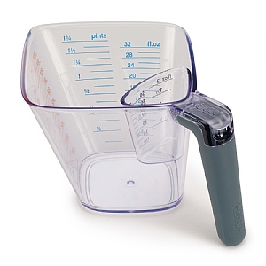 Joseph Joseph Align™ 2-piece Easy-read Measuring Jug Set - Grey