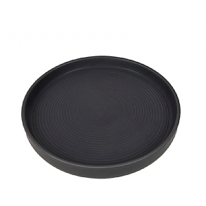 St Eval Charcoal Candle Plate - Large