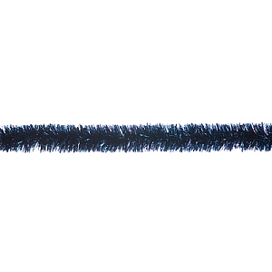 Festive Midnight Blue Chunky Cut Tinsel 90g 200cm X 10cm