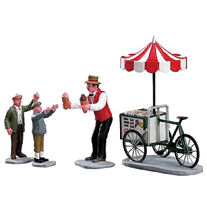 Lemax Gelato Cart (Set of 4)