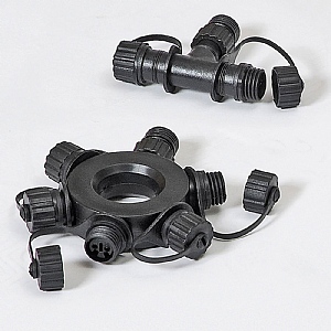 Snowtime "T" Shape Connector for Static Connectable LED & Rice Bulbs