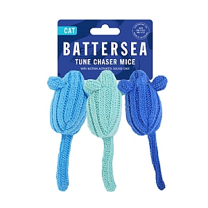 Rosewood Battersea Tune Chaser Mice Cat Toys (3pcs)