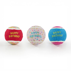 Rosewood Birthday Balls Pack of 3