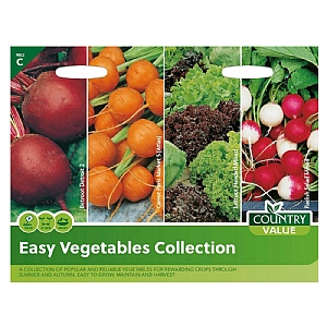 Country Value Easy Vegetables Collection Seeds