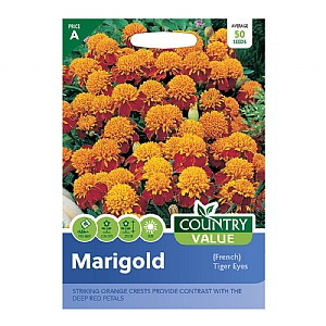 Country Value Marigold (French) Tiger Eyes Seeds