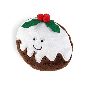Zoon Nipit Catnip Christmas Pudding Cat Toy
