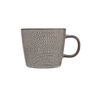 Siip Reactive Glazed Mini Dots Mug - Grey