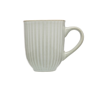Siip Ribbed Mug - Light Grey