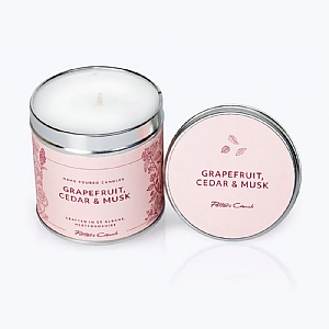 Potters Crouch Grapefruit Cedar & Musk Tin Candle 