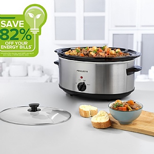 Progress Oval Slow Cooker 6.5L