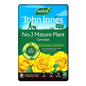 Westland John Innes Peat Free No 3 Mature Plant Compost 28L