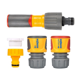 Hozelock 3in1 Nozzle Plus & Fittings Starter Set