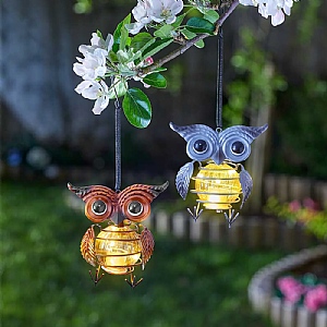 Smart Solar Owl Light - Assorted Designs