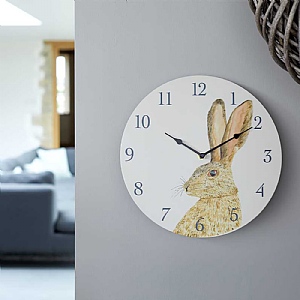 Smart Garden Hare Clock 12"