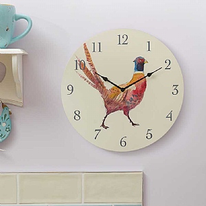 Smart Garden Pheasant Clock 12"