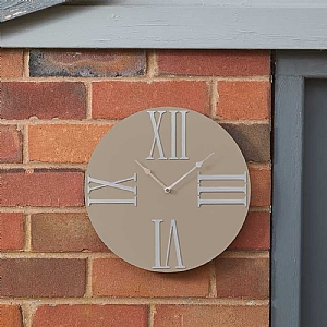 Smart Garden Moda Clock - Taupe 12"