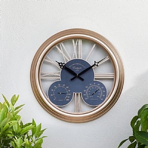 Smart Garden Exeter Clock Rose Gold 15"