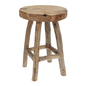 Teak Wooden Stool 42cm