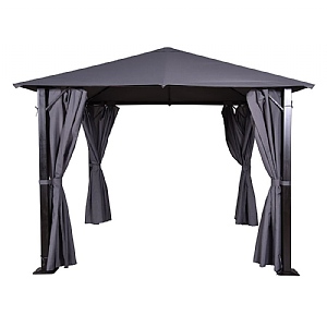 Marbella 3x3m Grey Gazebo