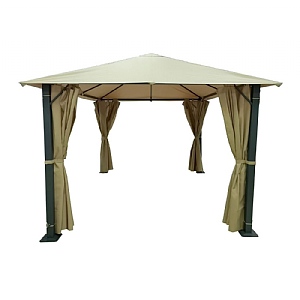 Marbella 3x3m Taupe Gazebo