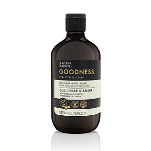 Baylis & Harding Goodness Oud, Cedar & Amber Bath Soak 500ml