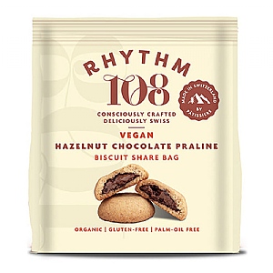 Rhythm 108 Vegan Hazelnut Praline Biscuits (135g)