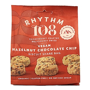 Rhythm 108 Vegan Hazelnut Chocolate Chip (135g)
