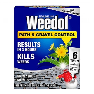 Weedol  Path & Gravel Weed Control Concentrated (6 Tubes)