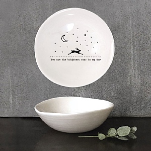 East of India 'Brightest Star' Medium Wobbly Bowl