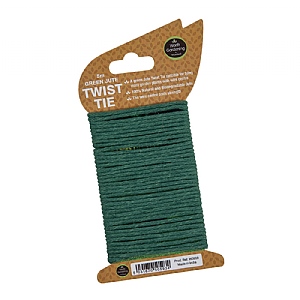 Garland 5m Green Jute Twist Tie