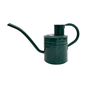 Kent & Stowe Indoor Metal Watering Can 1ltr Forest Green