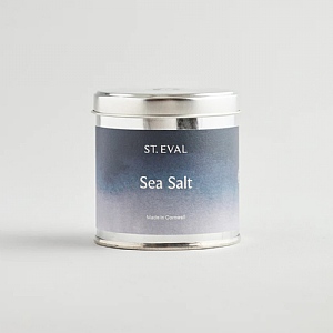 St Eval Sea Salt, Coastal Tin Candle