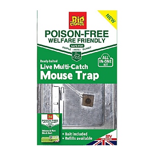 The Big Cheese Ready-Baited Live Multi-Catch Mouse Trap