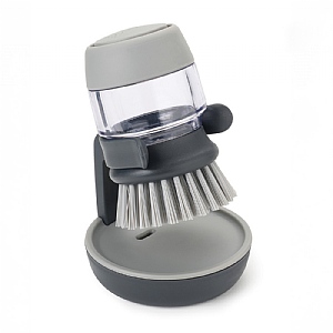 Joseph Joseph Palm Scrub™ Grey Washing Up Brush