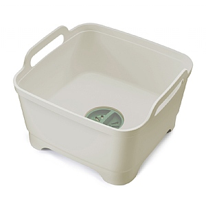 Joseph Joseph Wash&Drain™ Washing Up Bowl - Stone Green